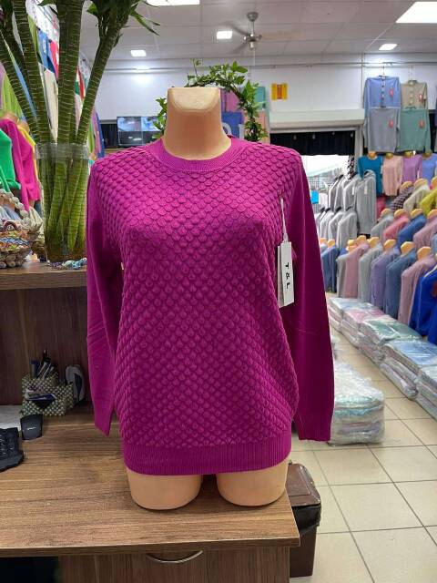 Sweter damskie 6660 Mix kolor L-3XL 1