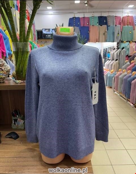 Sweter damskie 6663 Mix kolor L-3XL