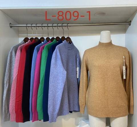 Sweter damskie L-809-1 Mix kolor L-3XL 1