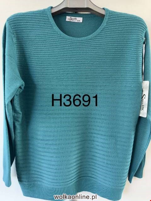 Sweter damskie H3691 Mix kolor M-2XL