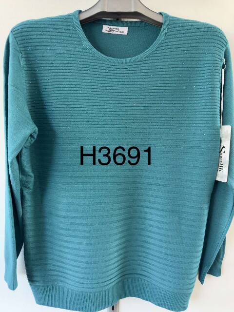 Sweter damskie H3691 Mix kolor M-2XL 1