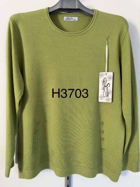Sweter damskie H3703 Mix kolor M-2XL 1