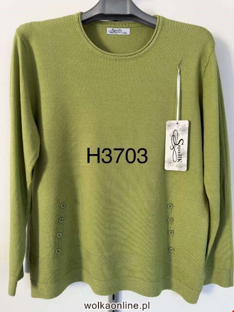 Sweter damskie H3703 Mix kolor M-2XL