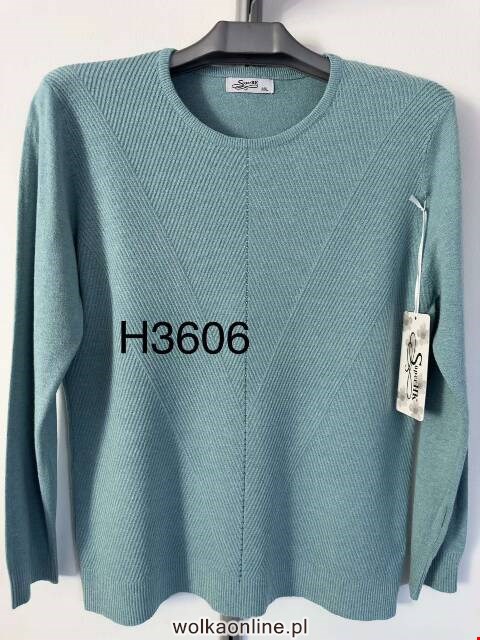 Sweter damskie H3606 Mix kolor M-2XL