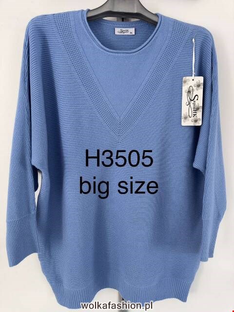 Sweter damskie H3505 Mix kolor M-2XL
