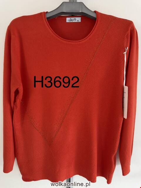 Sweter damskie H3692 Mix kolor M-2XL