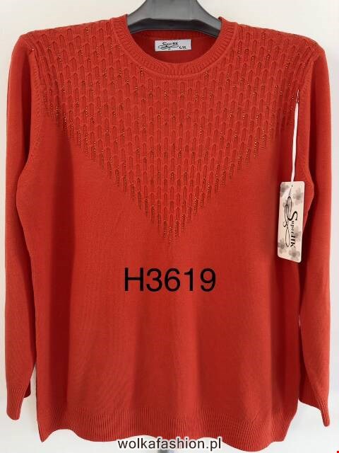 Sweter damskie H3619 Mix kolor M-2XL