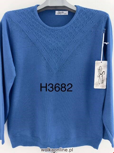 Sweter damskie H3682 Mix kolor M-2XL