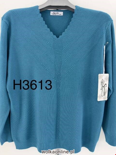 Sweter damskie H3613 Mix kolor M-2XL