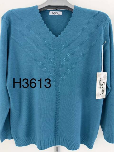 Sweter damskie H3613 Mix kolor M-2XL 1