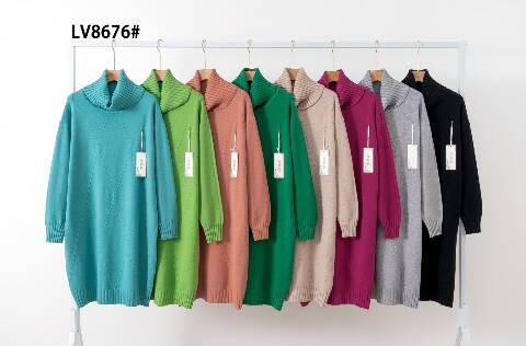 Sweter damskie LV8676 Mix kolor L-3XL