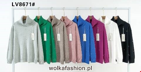 Sweter damskie LV8671 Mix kolor M-2XL 1