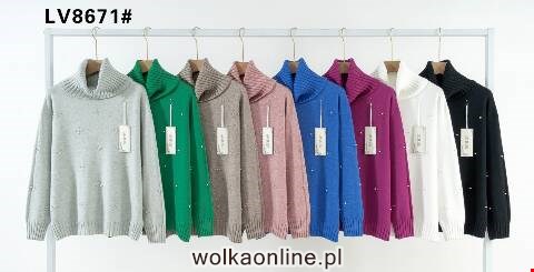 Sweter damskie LV8671 Mix kolor M-2XL