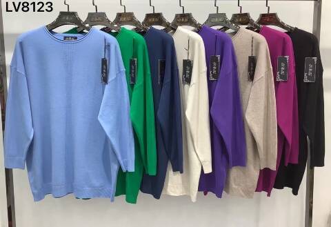 Sweter damskie LV8123 Mix kolor L-3XL 1