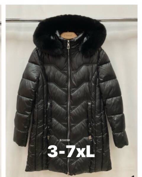 Kurtka damskie zimowa B218200 1 kolor 3XL-7XL 1