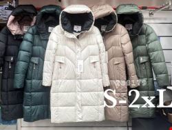 Płaszcze damskie zimowe 238179 1 kolor S-2XL