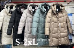 Płaszcze damskie zimowe B21238152 1 kolor S-2XL