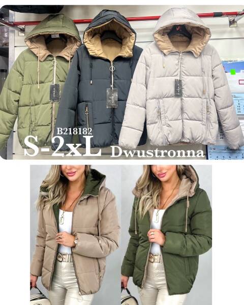 Kurtka damskie zimowa B218182 1 kolor S-2XL 1