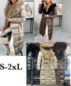 Płaszcze damskie zimowe B218195 1 kolor S-2XL
