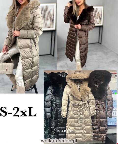 Płaszcze damskie zimowe B218195 1 kolor S-2XL 1