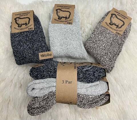 Skarpety damskie zimowe 6933 Mix kolor 35-42