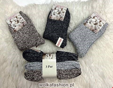 Skarpety damskie zimowe 6934 Mix kolor 35-42