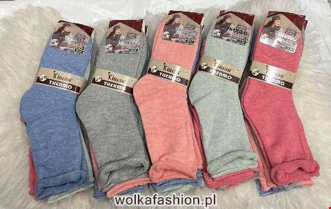 Skarpety damskie zimowe 6937 Mix kolor 35-42