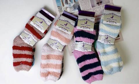 Skarpety damskie zimowe 6939 Mix kolor 35-42