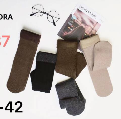 Skarpety damskie zimowe 6940 Mix kolor 35-42