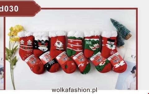 Kapcie-skarpety dziecięce 6947 Mix kolor 25-35