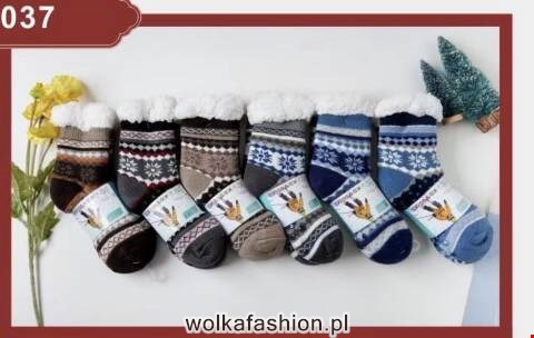 Kapcie-skarpety dziecięce 6953 Mix kolor 25-35