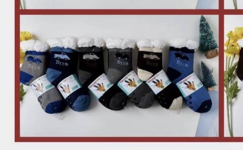 Kapcie-skarpety dziecięce 6954 Mix kolor 25-35 1