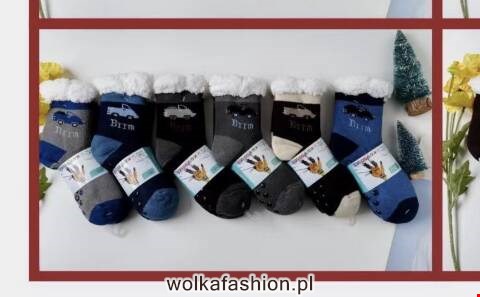 Kapcie-skarpety dziecięce 6954 Mix kolor 25-35