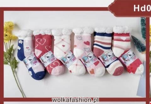 Kapcie-skarpety dziecięce 6956 Mix kolor 25-35