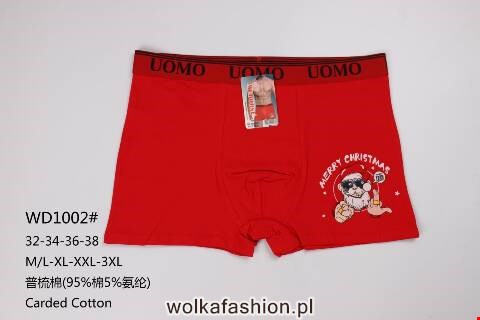 Bokserki męskie  WD1002 1 kolor M-3XL