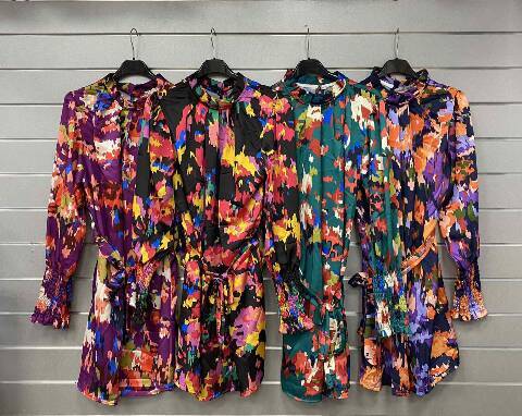 Sukienka damskie 7047 Mix kolor Standard (Towar  Włoskie) 1