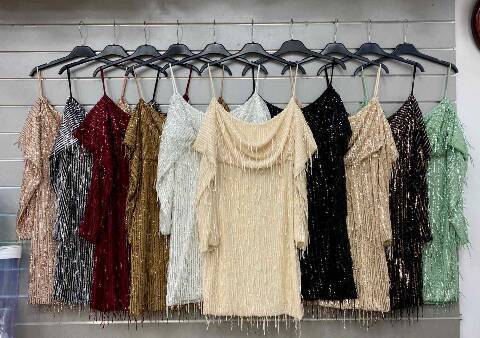 Sukienka damskie 7049 Mix kolor Standard (Towar  Włoskie)