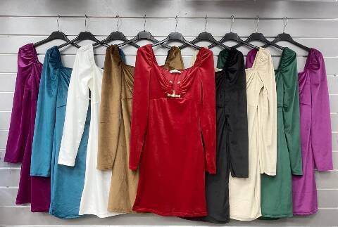 Sukienka damskie 7060 Mix kolor Standard (Towar  Włoskie) 1