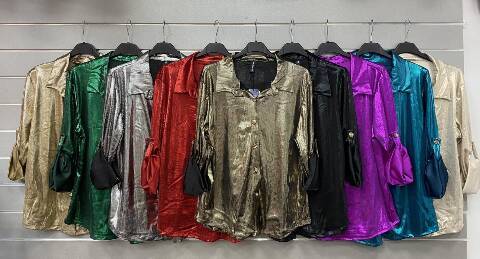 Bluzka damskie 7067 Mix kolor Standard (Towar  Włoskie)