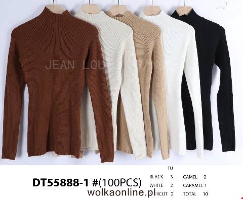 Sweter damskie DT55888-1 Mix kolor Standard