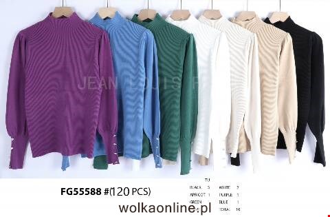 Sweter damskie FG55588 Mix kolor Standard