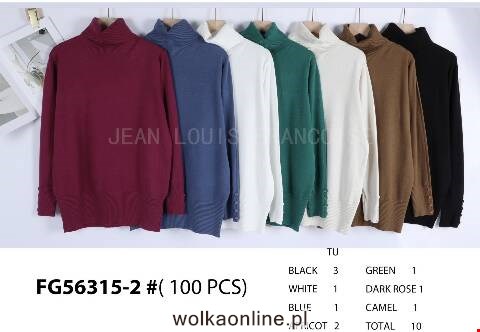 Sweter damskie FG56315-2 Mix kolor Standard