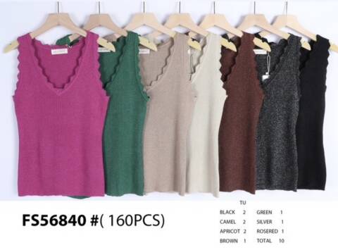 Sweter damskie FS56840 Mix kolor Standard