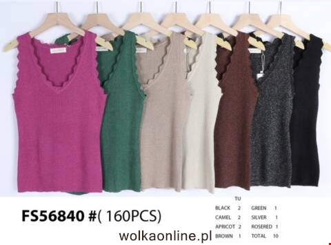 Sweter damskie FS56840 Mix kolor Standard