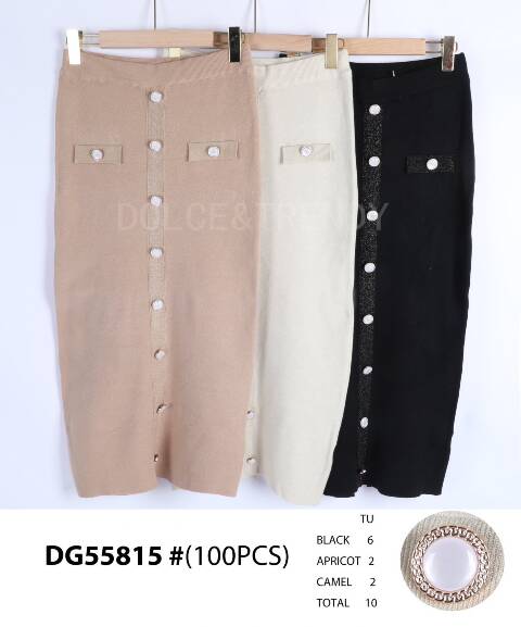 Spódnice damskie DG55815 Mix kolor Standard 1