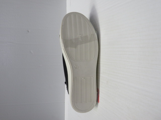 Botki damskie 3026-1 BLACK/WHITE 36-42 OCIEPLANE 2