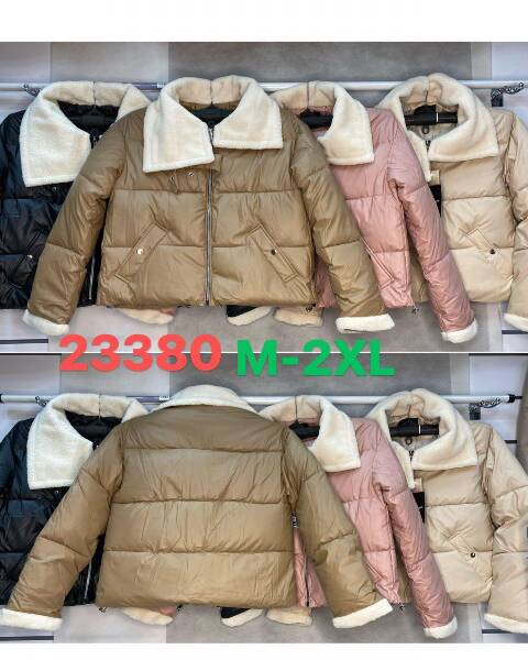 Kurtka damskie zimowa 23380 1 kolor M-2XL