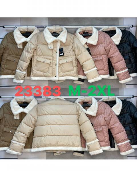Kurtka damskie zimowa 23383 1 kolor M-2XL
