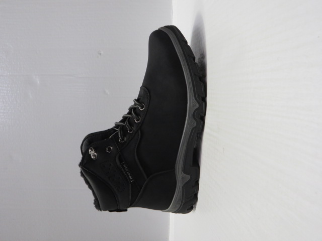 Botki Męskie U32-1 BLACK 41-46 OCIEPLANE