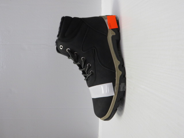 Botki Męskie U33-1 BLACK 41-46 OCIEPLANE